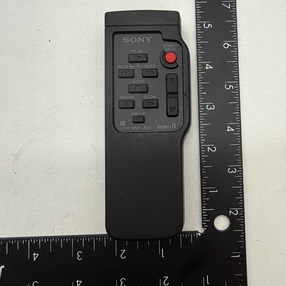 Sony RMT-708 Wireless Remote Commander Video 8 VTR Camcorder Control Black